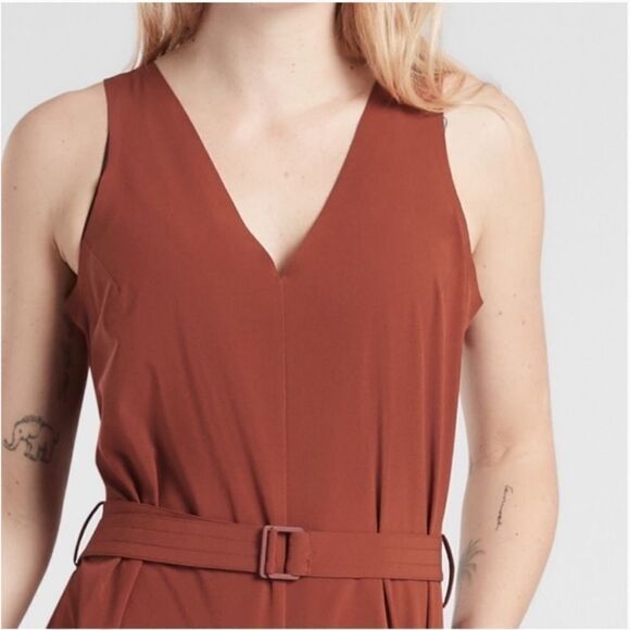 Athleta Sarasota Wide Leg Cropped Jumpsuit - Picture 2 of 6